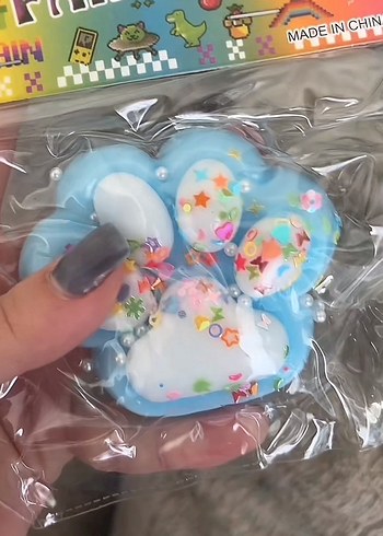 Mavi Pati Taba Squishy