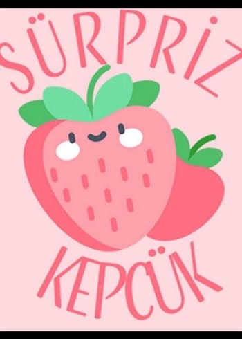 Pembe Çilek Temalı Blush Tasarım