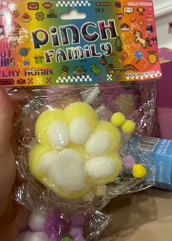 Sarı Taba Pati Squishy
