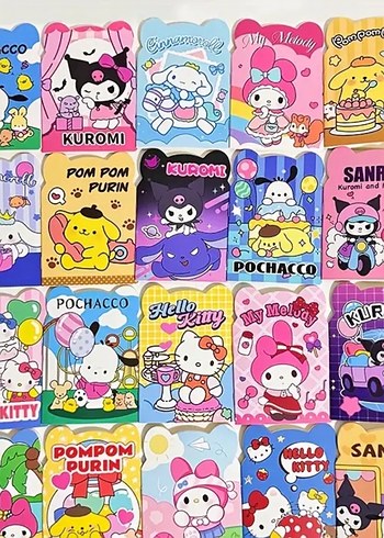 Sanrio Çocuk Temalı Defterler