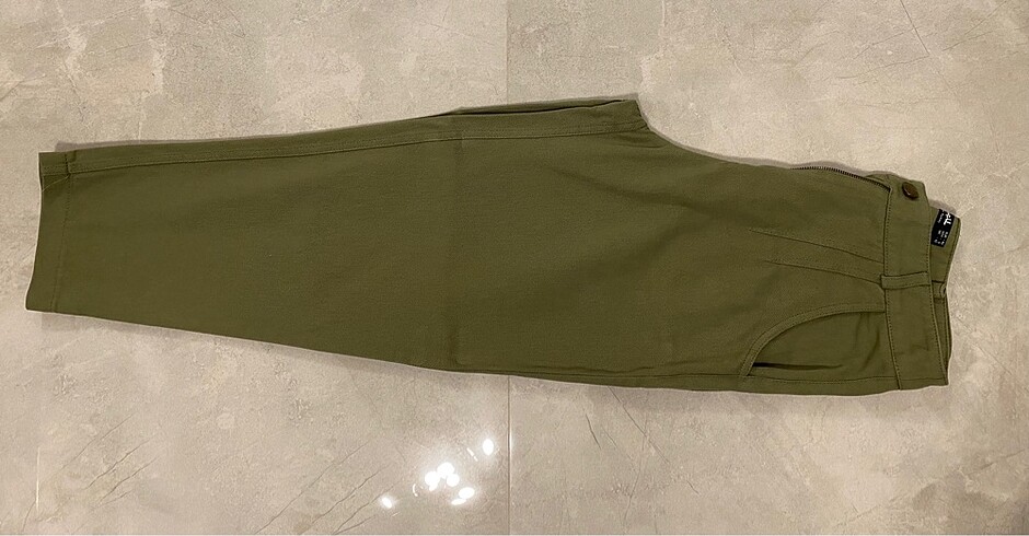 Seçil havuç model kot kumaş pantolon