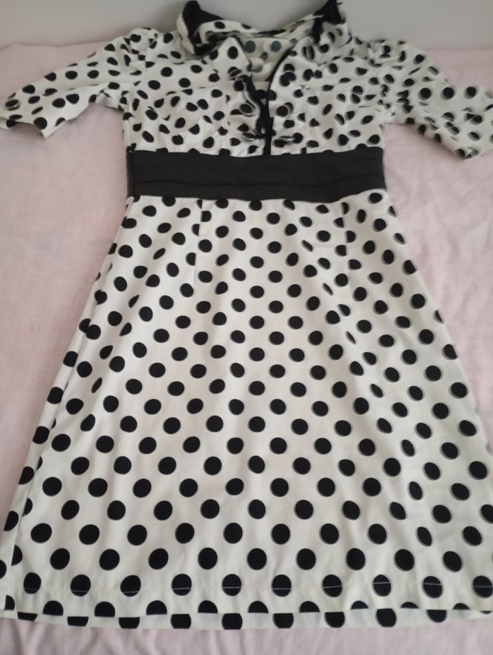 puantiyeli elbise - Görsel 2