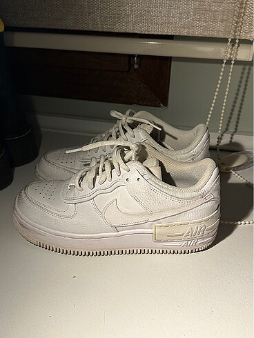 37,5 Beden nike airforce1 shadow 37.5 beyaz