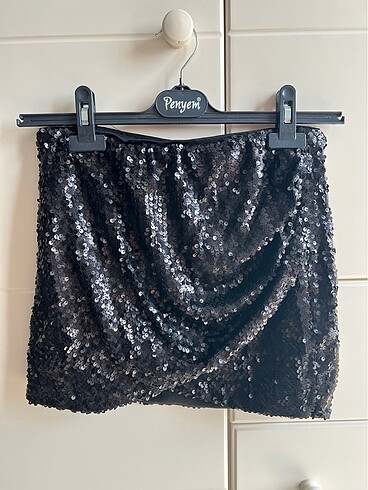 Bebe Plus Marka Pullu Mini Zarf Etek
