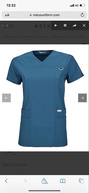Notus xxs scrubs lisbon