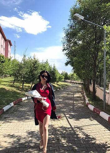 Trendyol & Milla Kırmızı elbise