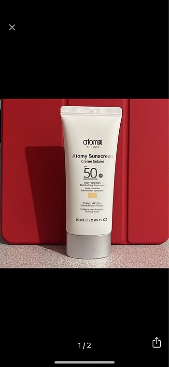 Atomy güneş koruyucu beige spf 50