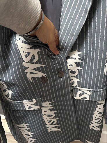 Zara Versace ceket elbise