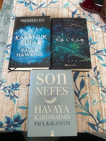 3 kitap sadece 300 lira