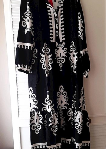 Viskon Tesettür Elbise - Görsel 5