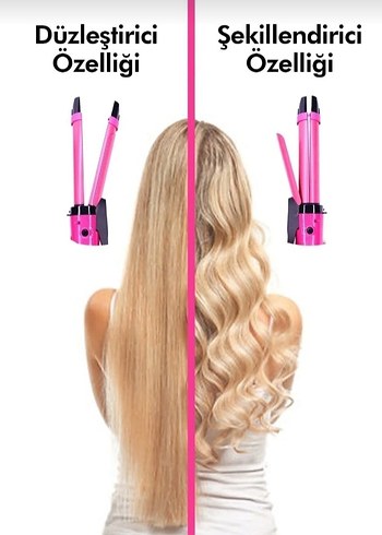 Saç Şekillendirici ve Düzleştirici - Görsel 2