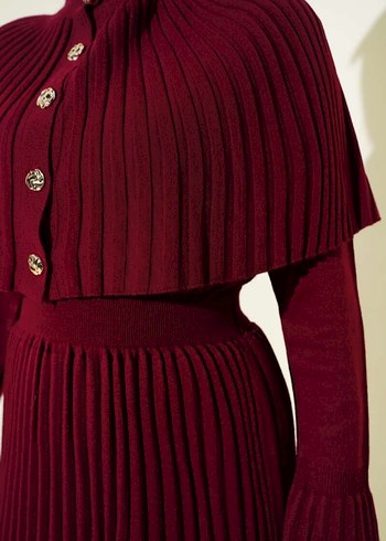 Tesettür Triko Elbise - Görsel 4