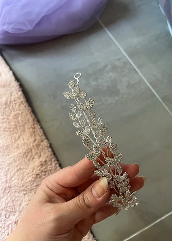 Beden beyaz Renk Beyaz Gelin Saç Aksesuarı