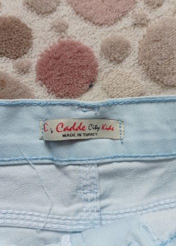 kız çocuk mavi etek - Görsel 3