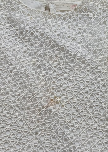 Beyaz Dantel Kız Elbisesi - Görsel 3