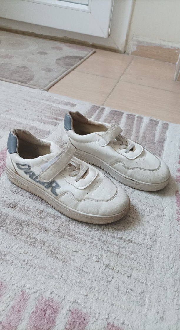 Kız Çocuk Beyaz Günlük Spor Ayakkabı - Görsel 2