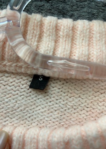 Milla Pembe Örgü Salaş Kadın Kazak - Görsel 3