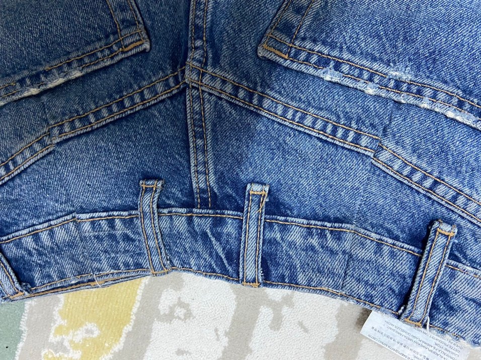 Zara kot şort - Görsel 3