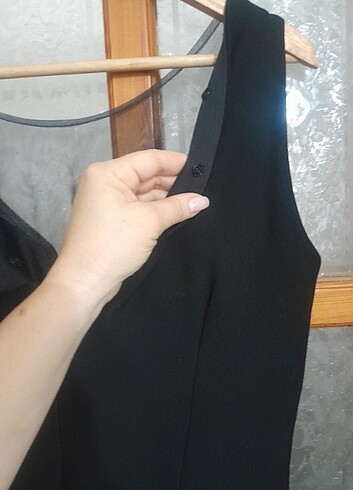 42 Beden siyah Renk Abiye Kalem Elbise