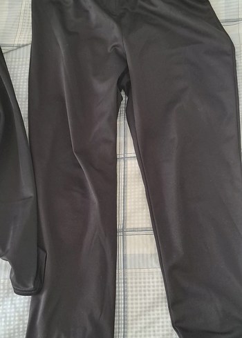 Siyah Fermuarlı eşofman takımı - Görsel 2