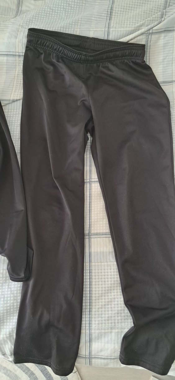 Siyah Fermuarlı eşofman takımı - Görsel 2