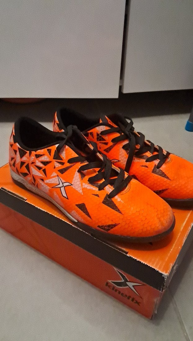 Kinetix Turuncu Erkek Futbol Ayakkabısı krampon - Görsel 3