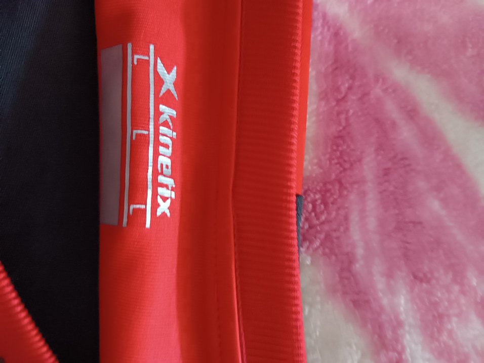 Kinetix Baskılı Kırmızı Siyah Kısa Kollu Erkek Forma - Görsel 4