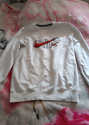 Nike Erkek Basic Beyaz Tişört - Görsel 2