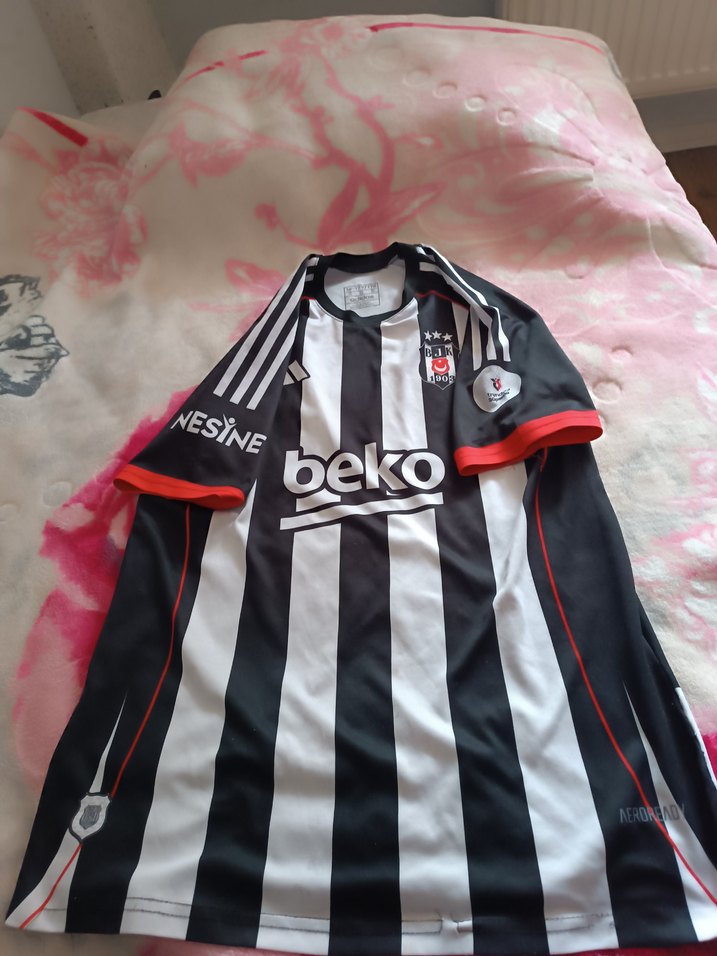 Beko Baskılı Siyah Beyaz Erkek Spor Tişörtü - Görsel 2