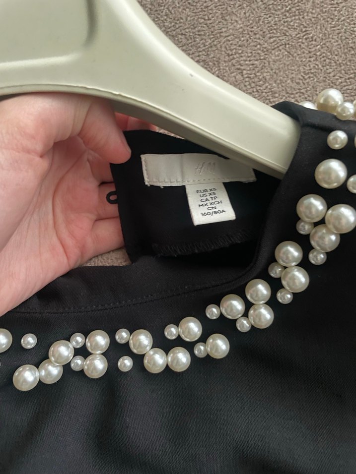 Klasik Siyah Uzun Kollu Elbise - Görsel 5