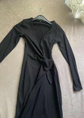 Kadın mango siyah elbise - Görsel 5