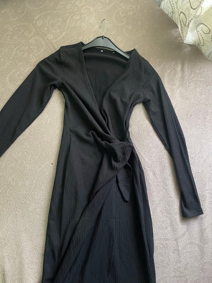 Kadın mango siyah elbise - Görsel 5