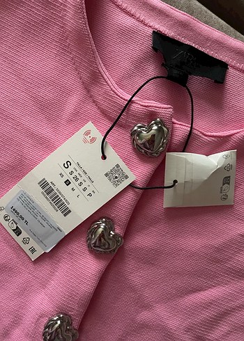 Zara kadın pembe bluz - Görsel 3