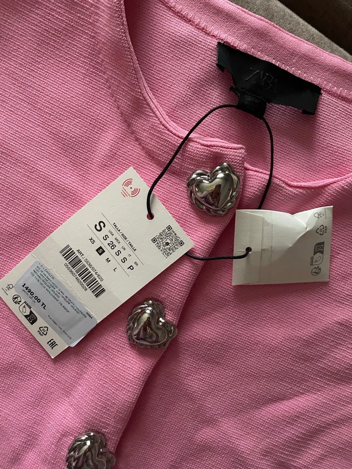 Zara kadın pembe bluz - Görsel 3