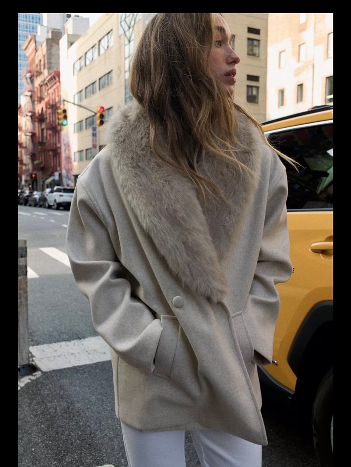 Zara kaban kadın - Görsel 2