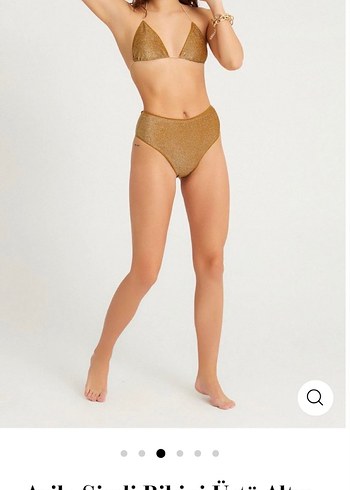 Dore sik modern bikini üsttü - Görsel 4