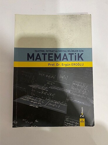 Sosyal bilimler için matematik