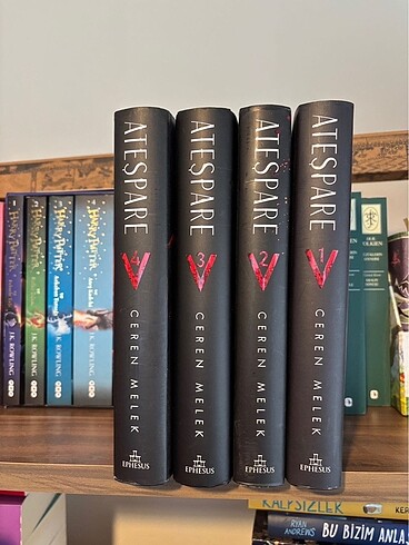 Ateşpare Serisi - Ceren Melek İlk 4 kitap