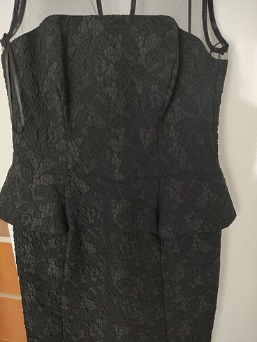 36 Beden Koton mini elbise