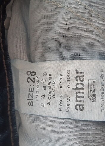 28 Beden Mom jean