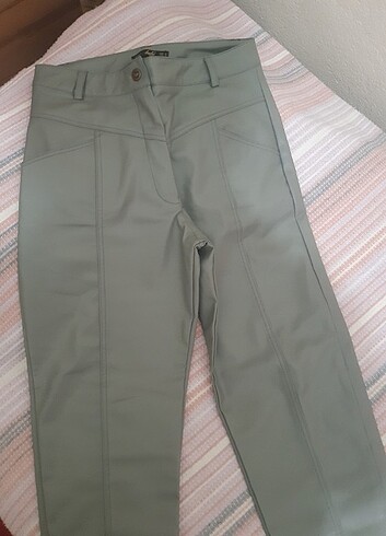 m Beden Deri pantalon 