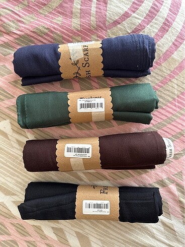 Fresh scarf ince pamuk vual şal