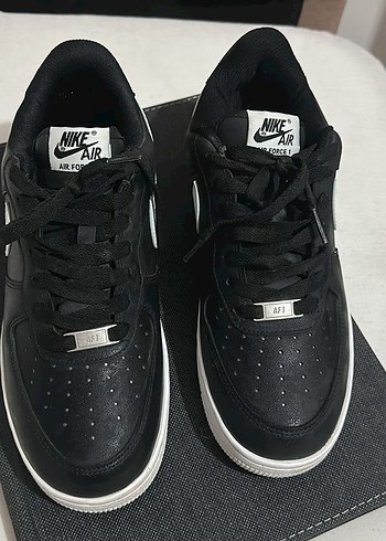 Nike Air Force 1 Siyah Sneaker 38 Numara