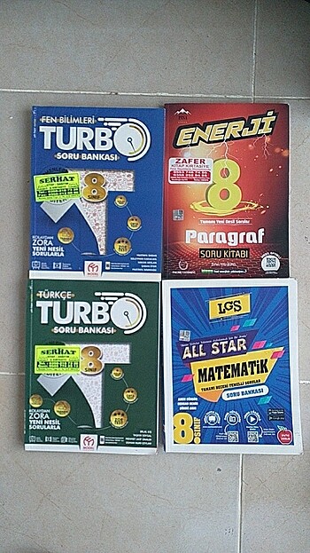 4 LÜ SORU BANKASI SETİ 