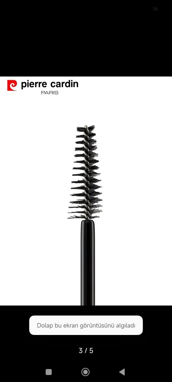 Pierre Cardin Gri Maskara - Görsel 3