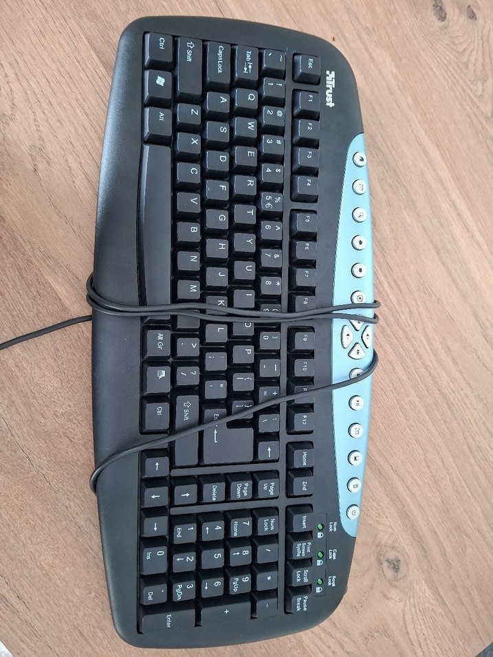 Mavi Kablolu Dark Klavye - Görsel 2