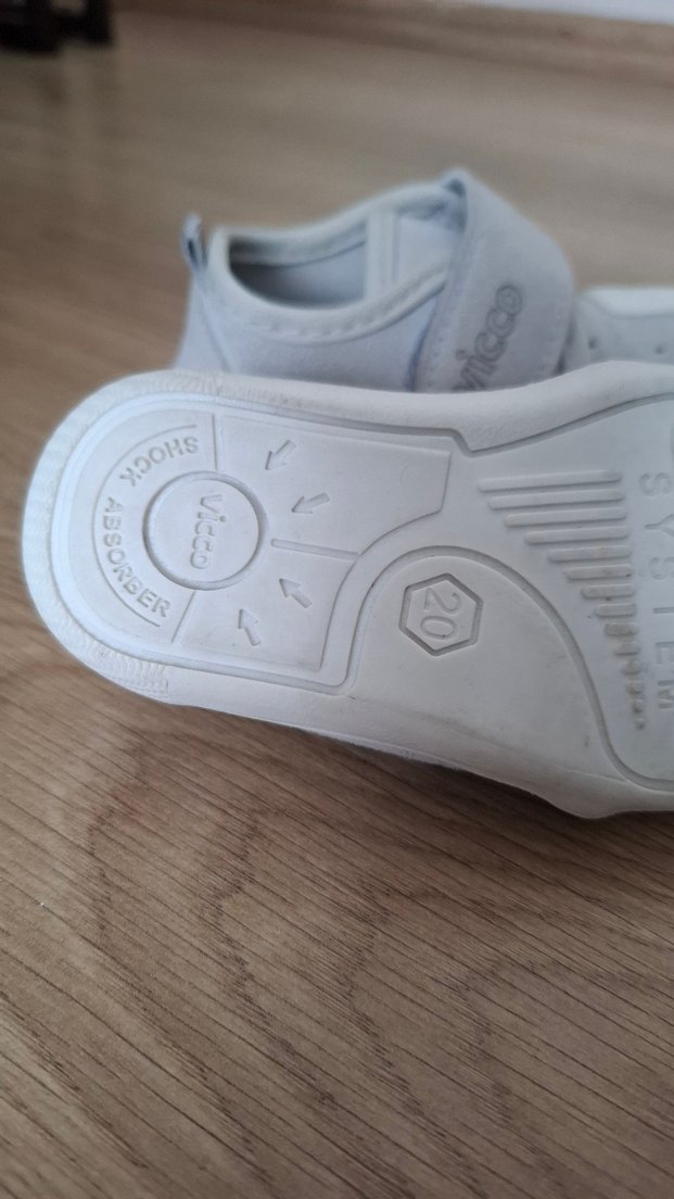 Gri Beyaz Erkek Bebek İlk Adım Ayakkabısı - Görsel 3