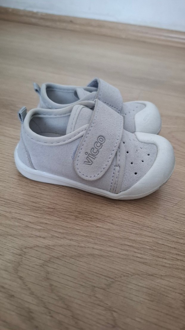 Gri Beyaz Erkek Bebek İlk Adım Ayakkabısı - Görsel 2