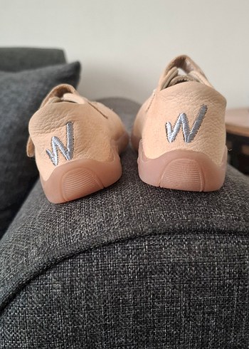 Bej Süet Erkek Bebek İlk Adım Ayakkabısı - Görsel 3