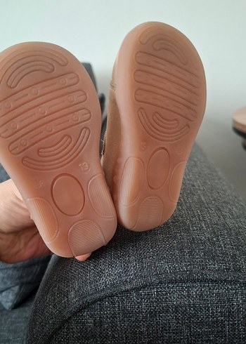 Bej Süet Erkek Bebek İlk Adım Ayakkabısı - Görsel 4